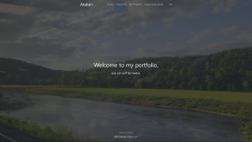 Portfolyo websitemin tasarımı ve altyapısı
