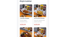 restoran menü ekranı ve fiyat güncellemelerini yapıyorum