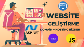 müşteri getiren anahtar teslim web sitesi geliştiririm