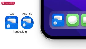 Randevium - IOS ve Android App Icon
