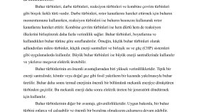 Buhar Türbinleri Hakkında Türkçe Makale
