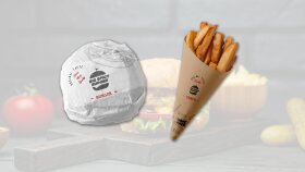 Big Spicy Burger İçin Hazırladığım Ambalaj Tasarımı