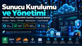 vps, VDS ve Dedicated sunucu kurulumu yaparım