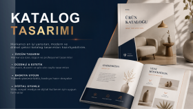 baskıya hazır ve dijital kullanıma uygun katalog tasarlarım