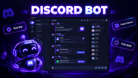 Discord sunucunuza özel bot geliştiririm
