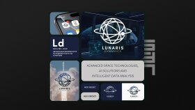 Uzay & Teknoloji Temalı Logo Tasarımı