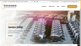 Gökdemir Mühendislik – WordPress Kurumsal Web Sitesi