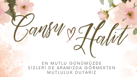 sizler için özel davetiye tasarımı yapabilirim