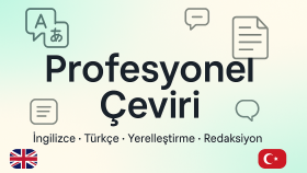 etkili ve profesyonel çeviri desteği veriyorum