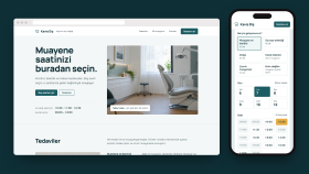 Diş Kliniği İçin Tek Sayfa Web Sitesi