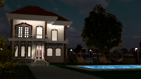 Gece Render örneği