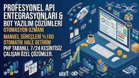 profesyonel api entegrasyonları hazırlayabilirim