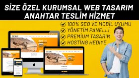 profesyonel web sitesi hazırlarım