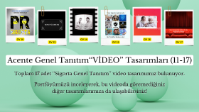 Ben, her türlü sigorta tasarımları ve videoları yapabilirim