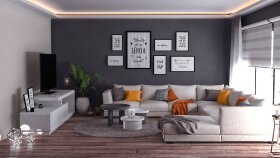 iç mekan render çalışması
