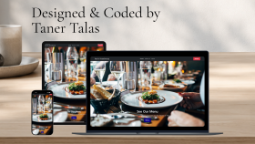 Restoran Web Projesi - Tasarım & Kodlama