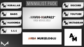 Minimalist Stream Overlay