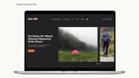 GoCamp Website UI/UX Design