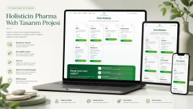 Holisticin Pharma - E-Ticaret Uyumlu Kurumsal Web Sitesi