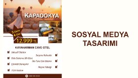 Kayaharman Cave Otel Sosyal Medya Tasarımı