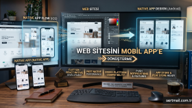 web sitenizi cross-platform mobil uygulamaya dönüştürüyorum