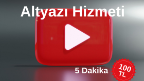 videolarınıza alt yazı ekleyebilirim
