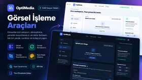OptiMedia - Web Görsel Düzenleme ve Dönüştürme Aracı