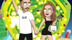 sizi Rick and Morty karakteri halinde çizebilirim