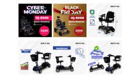Mobility Scooters İnfografik Tasarımlar