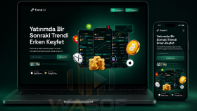 Mobil Uygulama Tanıtım Website