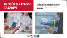 profesyonel bir şekilde broşür & katalog tasarımı yaparım