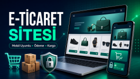 markanıza özel e-ticaret sitesi kurarım