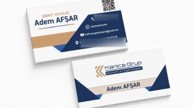 Baskı Tasarımları · Broşür ve Kartvizit