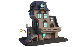 Cartoon Building 02