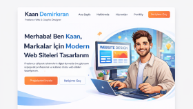 markalar için modern web siteleri tasarlarım