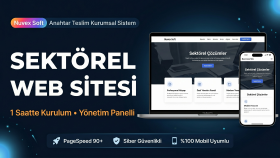 sizin için kurumsal ve modern web sitenizi tasarlarım