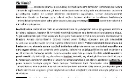 Hakkımızda Yazısı