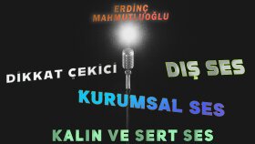 metinlerinizi seslendirecek o kişiyim