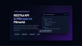 projenize özel RESTful API ve mikroservis yazarım