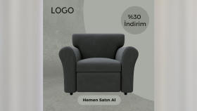 Örnek yaptığım minimal reklam çalışması