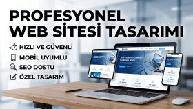 mobil uyumlu,seo dostu profesyonel websitesi tasarlarım