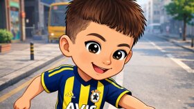 sizin için çocuğunuzu bir çizgiflm kahramınına çevirebilirim