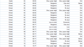 Spss'te veri girişi ve veri analizi yapabilirim