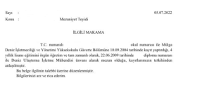Mezuniyet Teyidi için Tercüme 