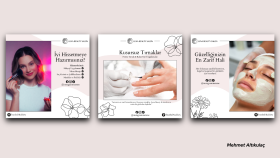 Güzellik Salonu Sosyal Medya Tasarımı