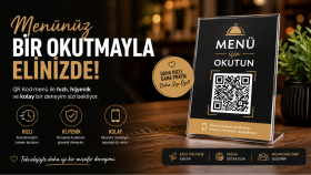 🍽️ QR Menü ile Hızlı, Temassız ve Modern Deneyim