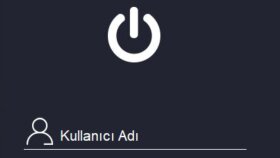 Kullanıcı giriş ekranı arayüz çalışması
