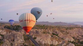 Sıcak Hava Balonu ile Özel Mesaj