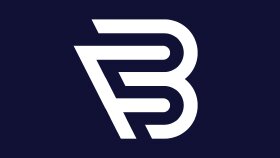 Harf Karışımı Flat Logo