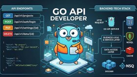 Golang ile yüksek performanslı REST API geliştirebilirim